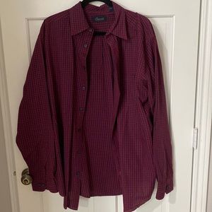 Large Tall Roundtree & Yorke Long sleeve Button down